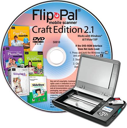 Flip-Pal Mobile Scanner + Craft Edition