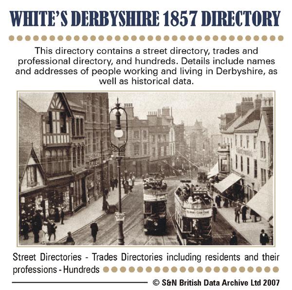 Derbyshire White's 1857 Directory
