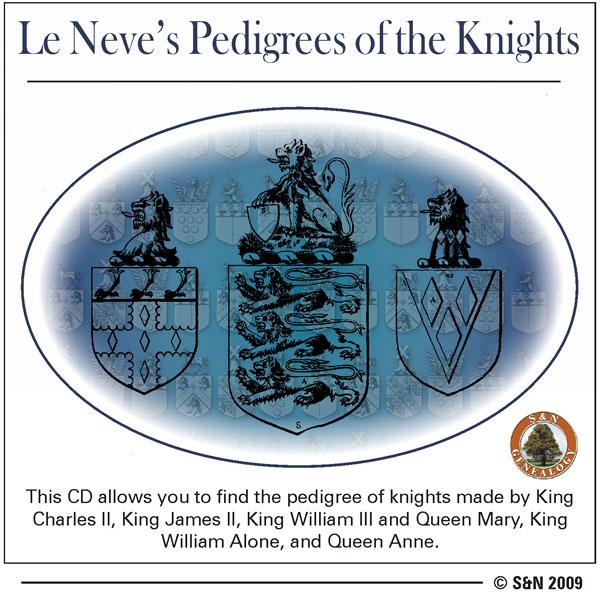 Le Neve's Pedigrees of the Knights