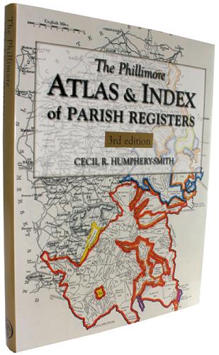 The Phillimore Atlas and Index of Parish Registers - Hardback Book (Heavy Item)  