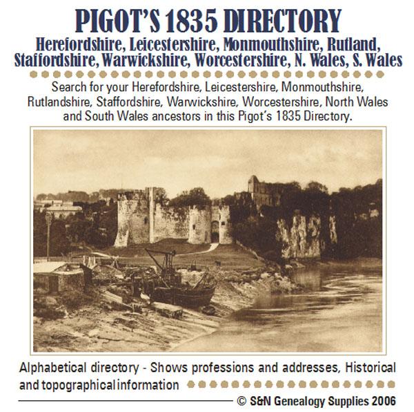 Warwickshire Slater's 1850 (late Pigot & Co) Directory