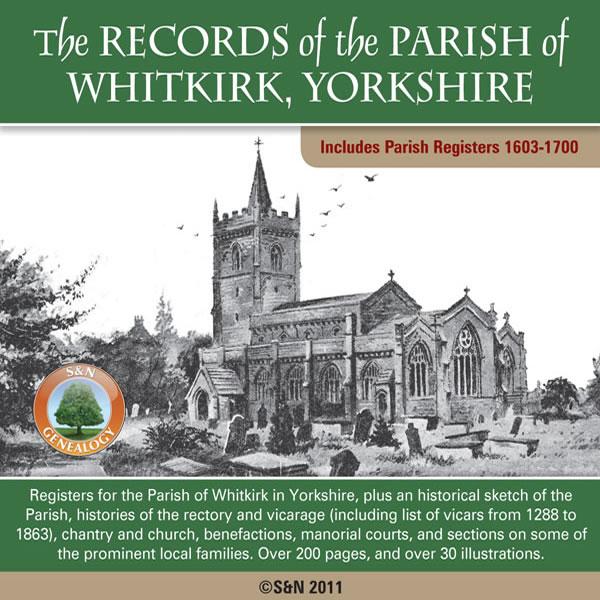 Yorkshire, The Records of the Parish of Whitkirk