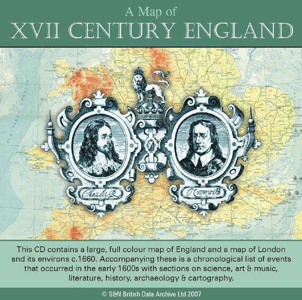 More info about A Map of XVII Century England