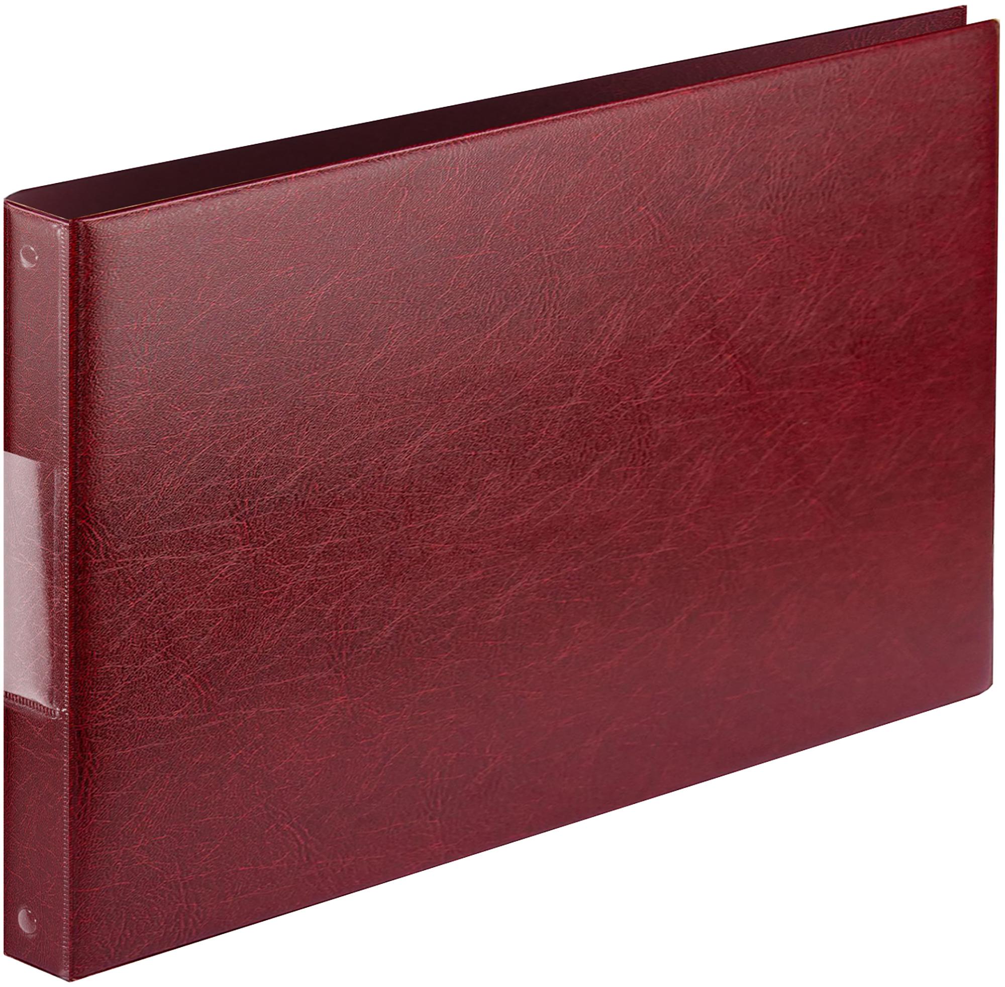 More info about A4 Burgundy Landscape Binder (Heavy Item)