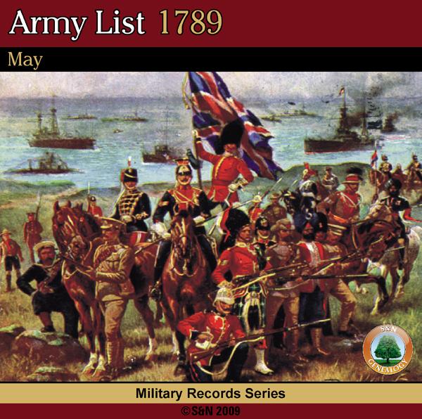 More info about Army List 1789 - May