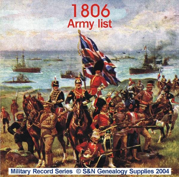 More info about Army List 1806