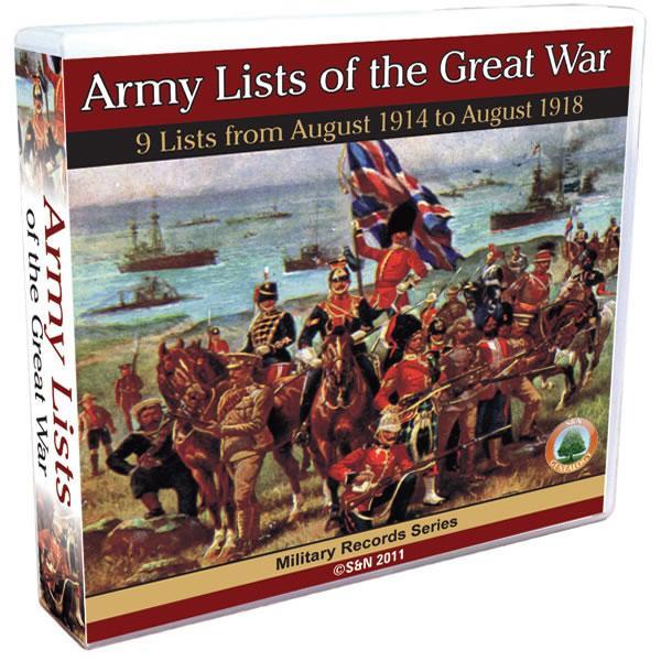 More info about Army Lists of the Great War - 1914 June to 1918 August