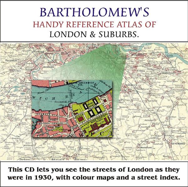 More info about Bartholomew's Handy Reference Atlas of London & Suburbs 1930 on CD
