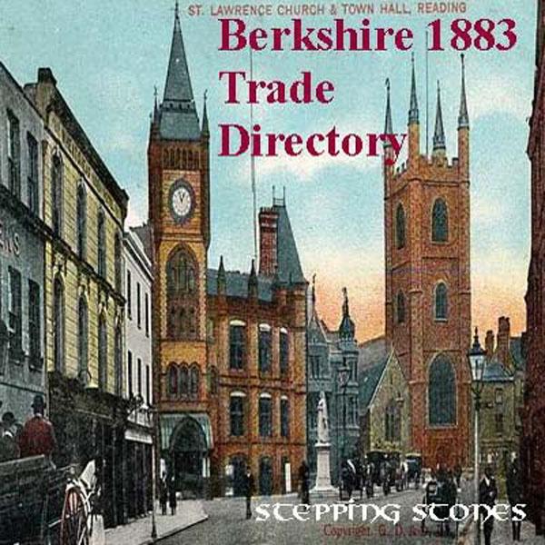 More info about Berkshire 1883 Trade & Court Directory