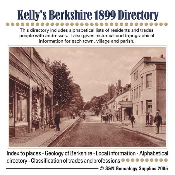 More info about Berkshire, 1899 Kelly's Directory