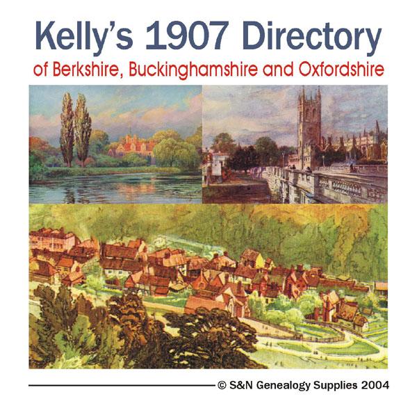 More info about Berkshire, Bucks and Oxon 1907 Kelly's Directory