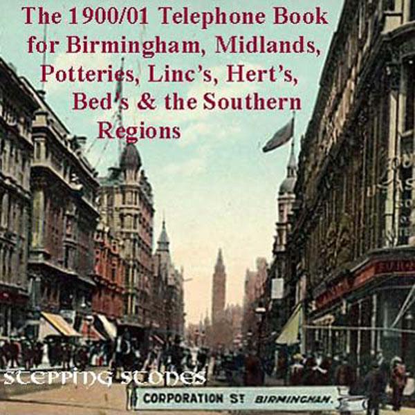 More info about Birmingham 1900/01 Phone Book - Free Postage