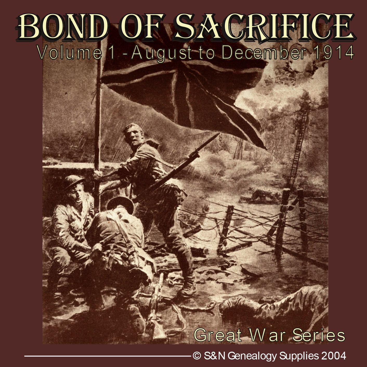 More info about Bond of Sacrifice -  Volume 1 -  August to December 1914  