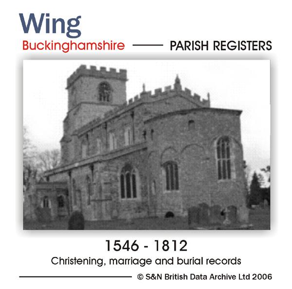 Buckinghamshire, Wing Parish Registers 1546-1812