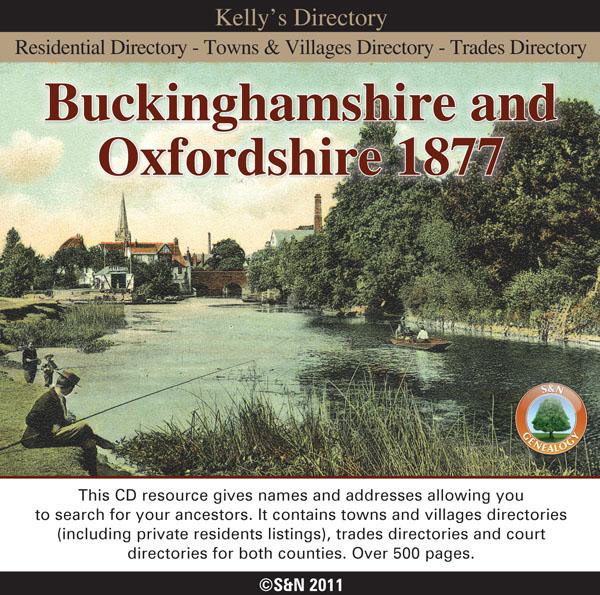 More info about Buckinghamshire & Oxfordshire 1877 Kelly's Directory