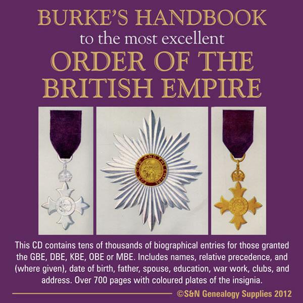 More info about Burke's Handbook to the most excellent Order of the British Empire [1921]
