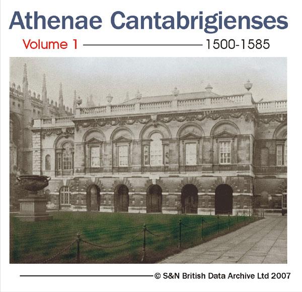 More info about Cambridge University - Athenae Cantabrigienses Volume 1 1500-1585