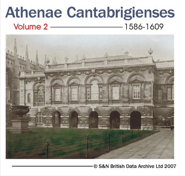 More info about Cambridge University - Athenae Cantabrigienses Volume 2 1586-1609