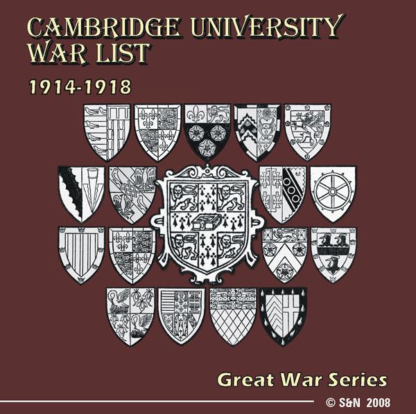 More info about Cambridge University War List 1914-1918