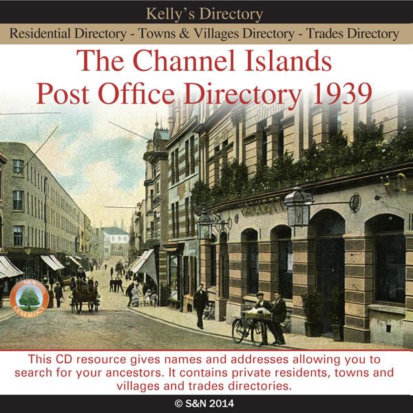 Channel Islands, Kelly's 1939 Post Office Directory