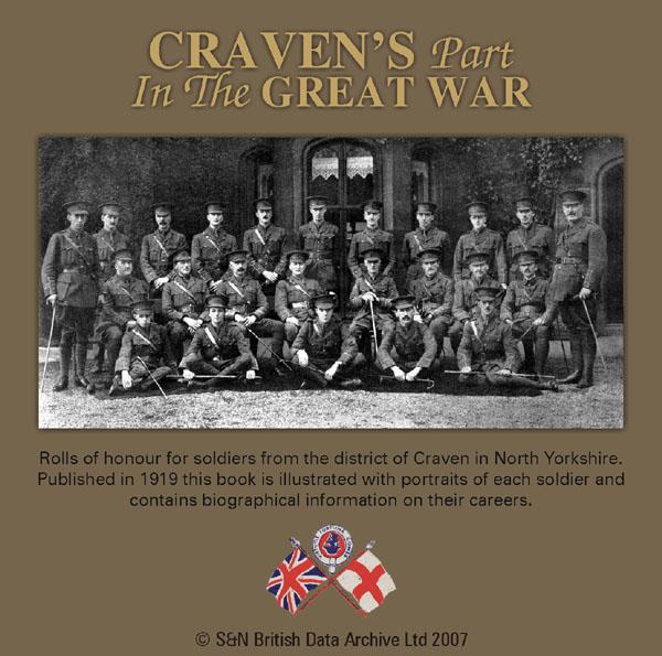 More info about Craven's Part in the Great War