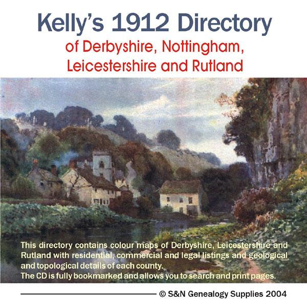 More info about Derbyshire, Nottinghamshire, Leicestershire and Rutland 1912 Kelly's Directory 