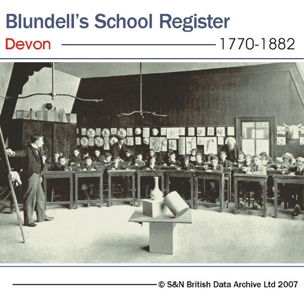 More info about Devon, Tiverton, Blundell's School Register 1770-1882