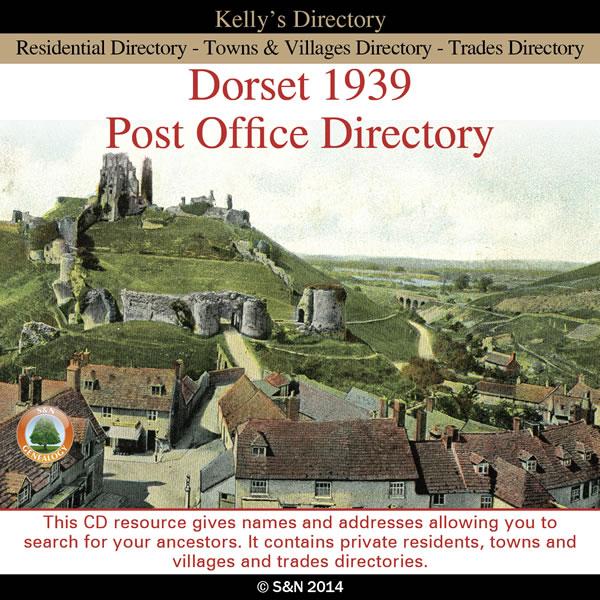 Dorset 1939 Kelly's Post Office Directory