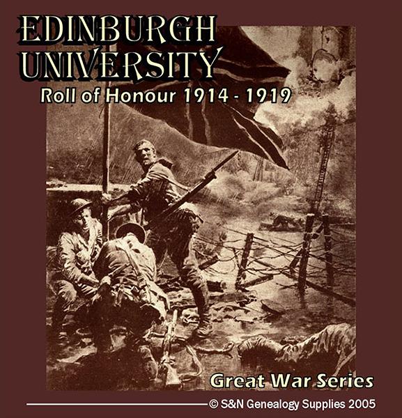 More info about Edinburgh University - Roll of Honour 1914 - 1919