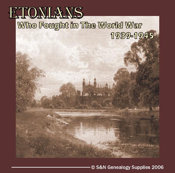 More info about Etonians Who Fought in the Second World War 1939-1945