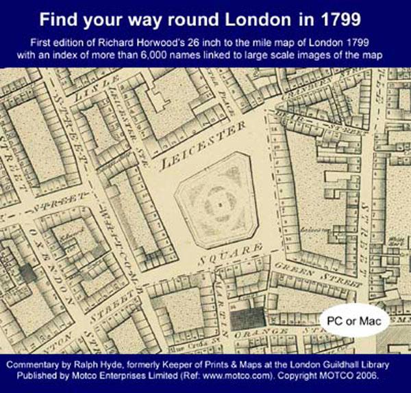 More info about Find your way round London in 1799 - Map CD