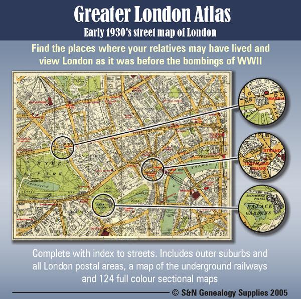 More info about Greater London Atlas  - Map CD