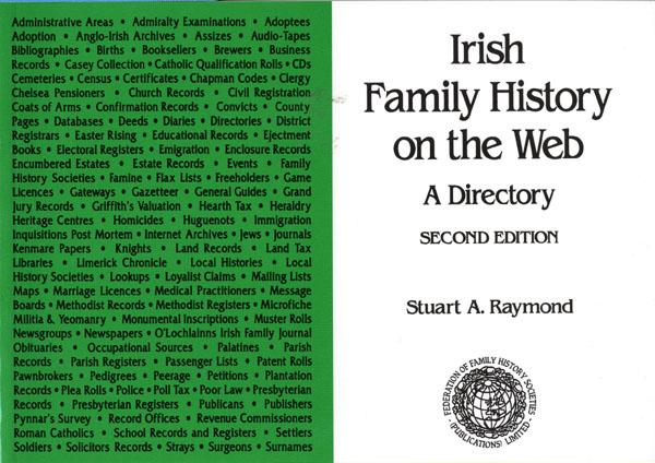 Irish Family History on the Web - Third Edition  - Free Postage