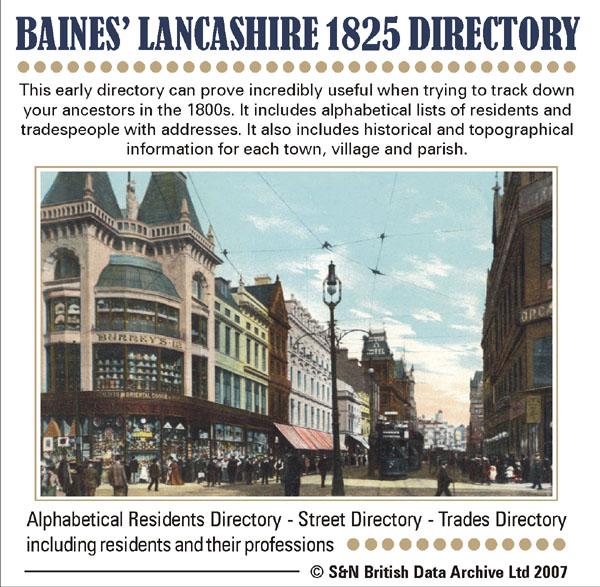 More info about Lancashire, Baines' 1825 Lancashire History, Directory and Gazetteer
