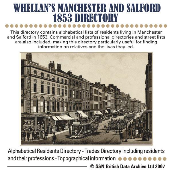 More info about Lancashire, Whellan & Co's 1853 Directory of Manchester and Salford