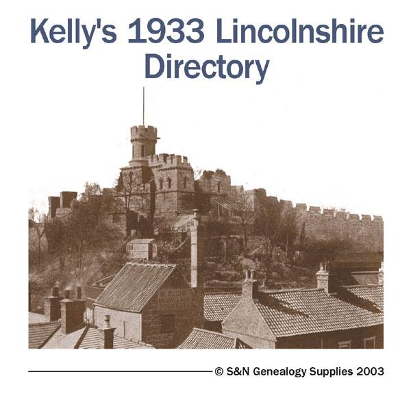 More info about Lincolnshire Kelly's Directory 1933 (with coloured map)