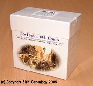 London 1841 Census (Heavy Item)