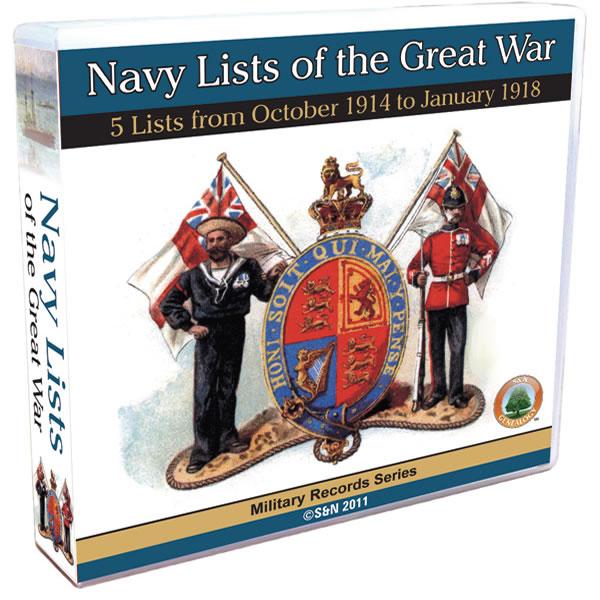 More info about Navy Lists of the Great War  -  1914 October to 1918  January