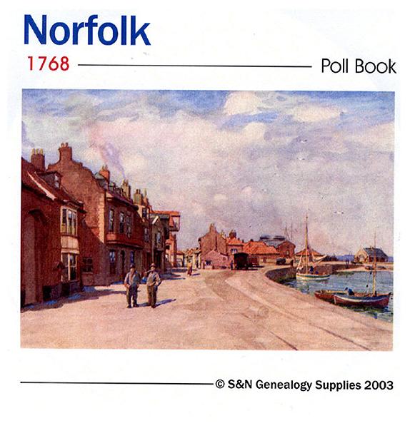 More info about Norfolk 1768 Poll Book