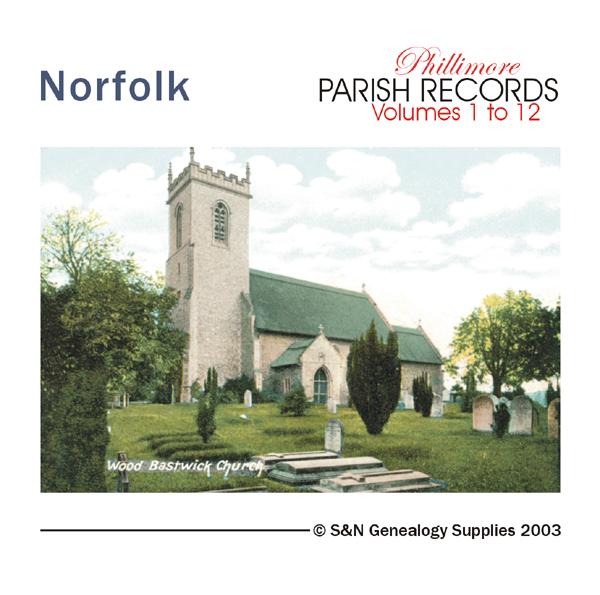 More info about Norfolk Phillimore Parish Records (Marriages) Volumes 01 to 12 on one CD