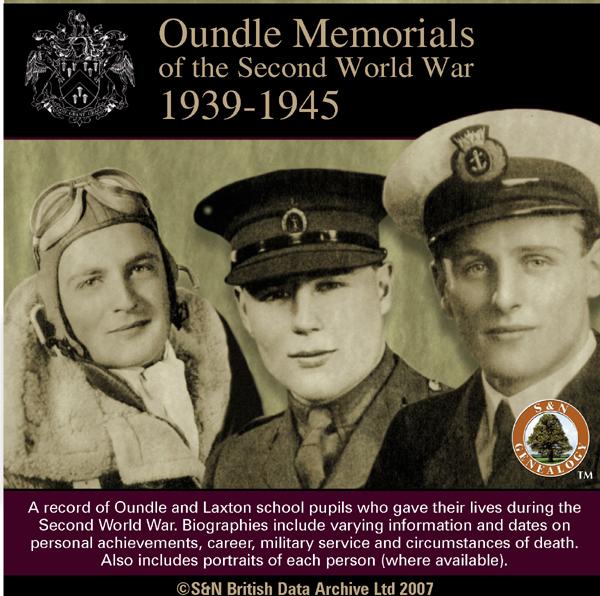 More info about Northamptonshire, Oundle Memorials of the Second World War 1939-1945