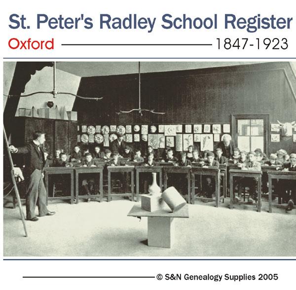 More info about Oxford, St Peter's Radley College Register Oxford 1847-1923