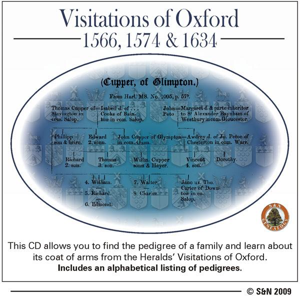 More info about Oxford Visitations 1566, 1574, 1634