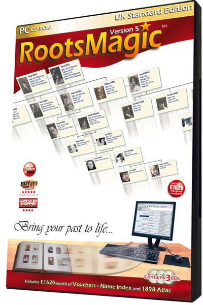 RootsMagic UK Version 5 Standard Edition