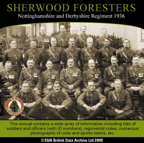 More info about Sherwood Foresters, Nottinghamshire and Derbyshire Regiment 1936
