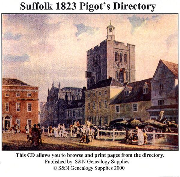 More info about Suffolk 1823 Pigot's Directory - Free Postage