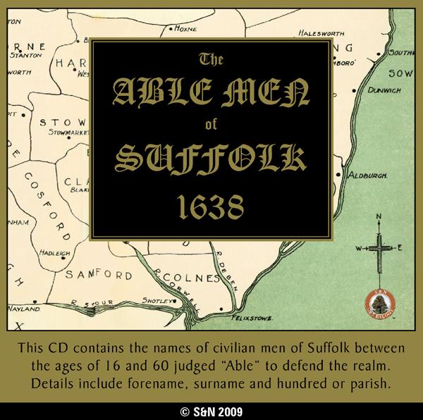 More info about Suffolk, Able Men of Suffolk 1638