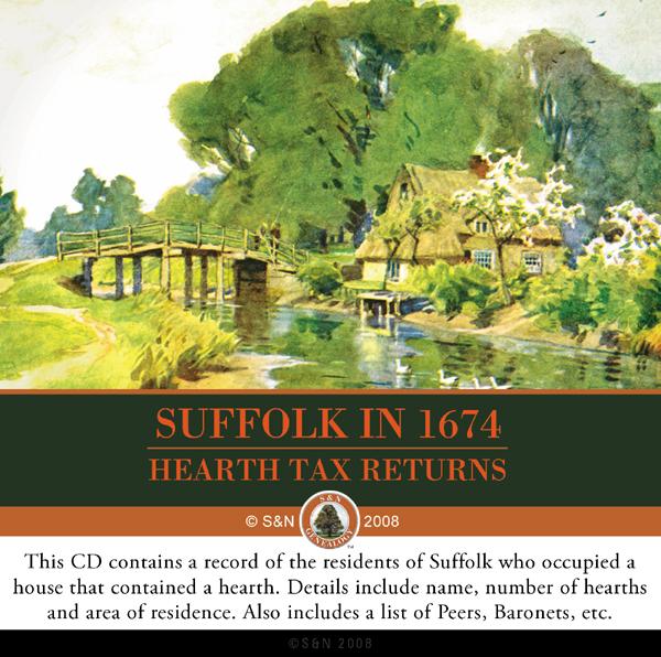 More info about Suffolk in 1674 - Hearth Tax Returns