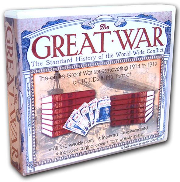 More info about The Great War - The Standard History of the World-Wide Conflict - 272 issues on 10 CDs