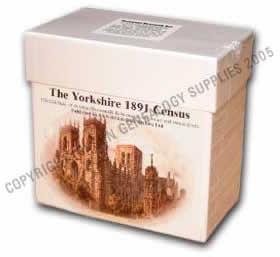 Yorkshire 1891 census (CD) (Heavy Item)